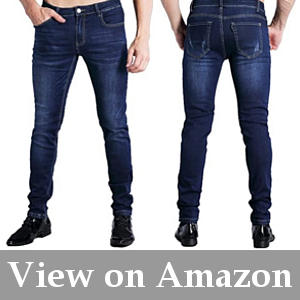 mens ultra low rise stretch jeans